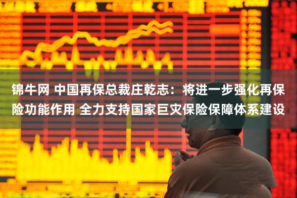 锦牛网 中国再保总裁庄乾志：将进一步强化再保险功能作用 全力支持国家巨灾保险保障体系建设