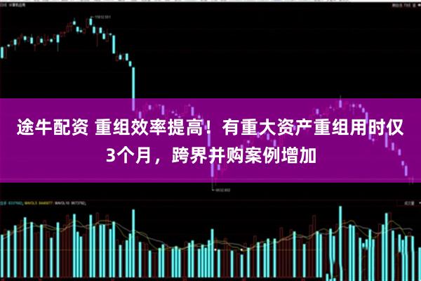 途牛配资 重组效率提高！有重大资产重组用时仅3个月，跨界并购案例增加