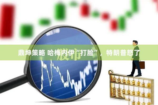 鼎坤策略 哈梅内伊“打脸”，特朗普怒了